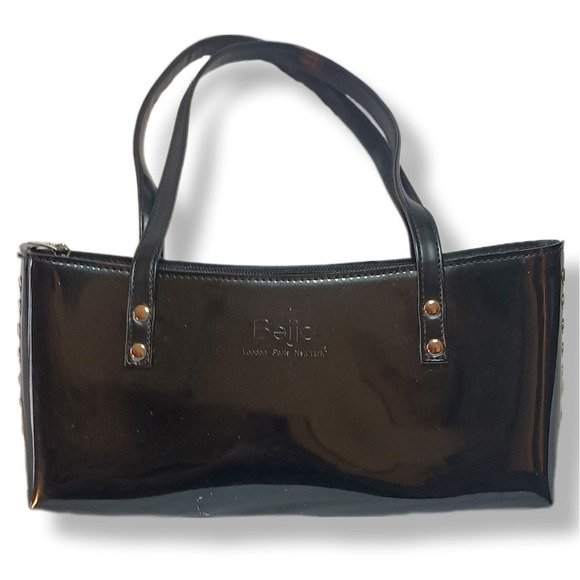 Beijo Handbags - Beijo Black patent purse SKUW36